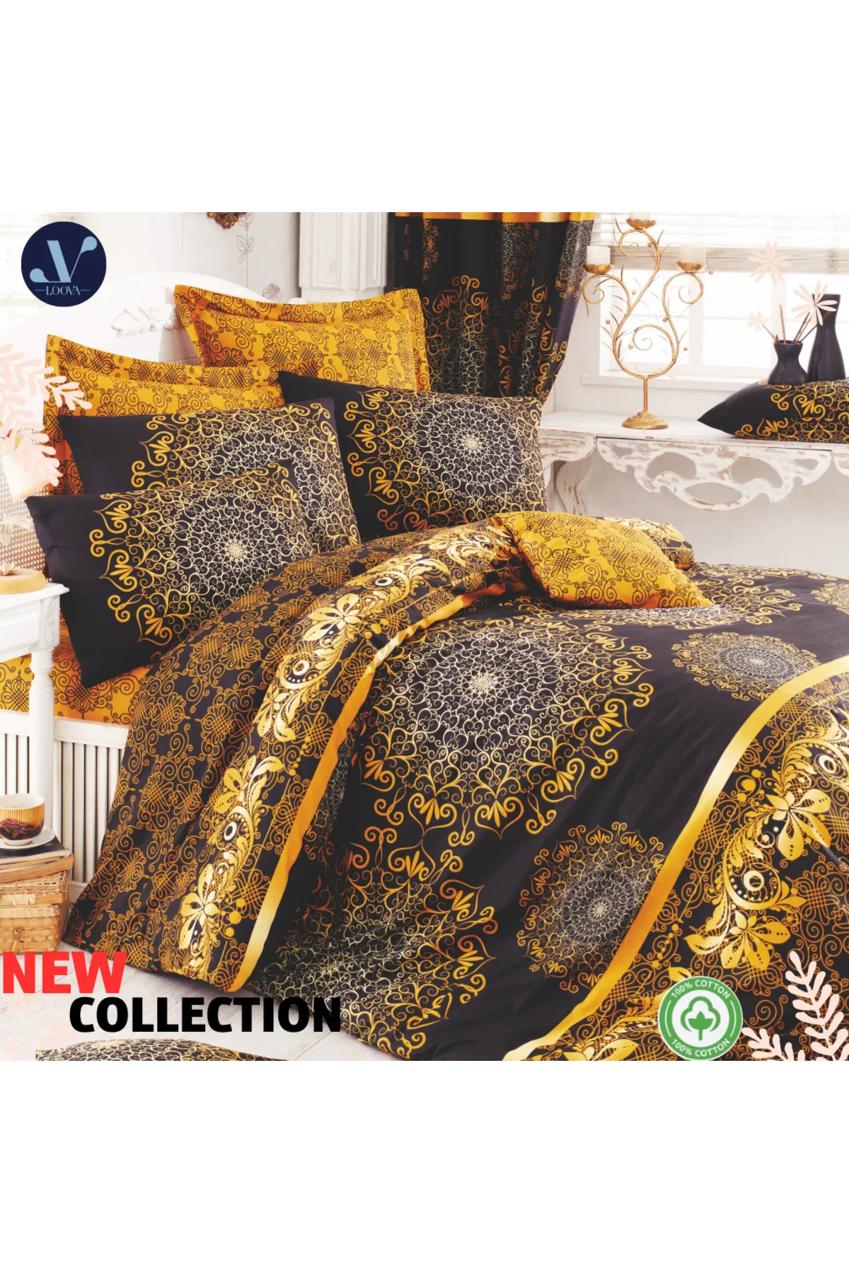 Loova DELUXE NEVRESİM TAKIMI ÇİFT KİŞİLİK